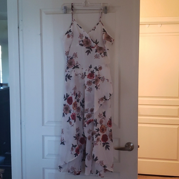 Floral spaghetti strap dress - Picture 1 of 10